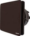 HEWA Casa 6 inch 150mm (round) High Speed Copper Exhaust fan for Bathroom Kitchen Office with Dust Protection Shutters (Brown)