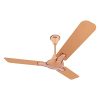 Hindware Smart Appliances Alita Amber Gold 1200MM Ceiling Fan for Home Star Rated Metallic Finish Energy Efficient with High Air Delivery and 47W Copper Motor, Alumimium Aerodynamic blade.