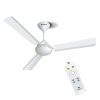 Havells 1200mm Efficiencia Prime BLDC Motor Ceiling Fan | 5 Star with Remote, 100% Copper | Upto 53% Energy Saving, High Air Delivery, 2 Year Warranty, Inverter Friendly, Timer | (Pack of 1, White)
