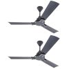 Ecolink AiroZephyr 1200mm Decorative Ceiling Fan|BEE 1 star Rated Energy Efficient Ceiling Fan|Superior Air Delivery (Oyester Grey)