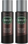 BRUT Musk Deodorant Spray for Men Deodorant Spray  –  For Men(400 ml, Pack of 2)