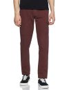 Diverse Men’s Slim Fit Cotton Cargo Trouser (DCMCT26SC24L32-1080C_Maroon_32)