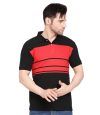 Scott International Men’s Rich Cotton Regular Fit Striper Polo T-Shirt | T-Shirts for Men | Collar T Shirts | Polo T Shirts for Men | Tshirt for Men Stylish | Men’s Tshirt | Half Sleeves T Shirt