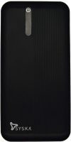 Syska 10000 mAh Power Bank(Elegant Black, Lithium Polymer, Fast Charging for Mobile)