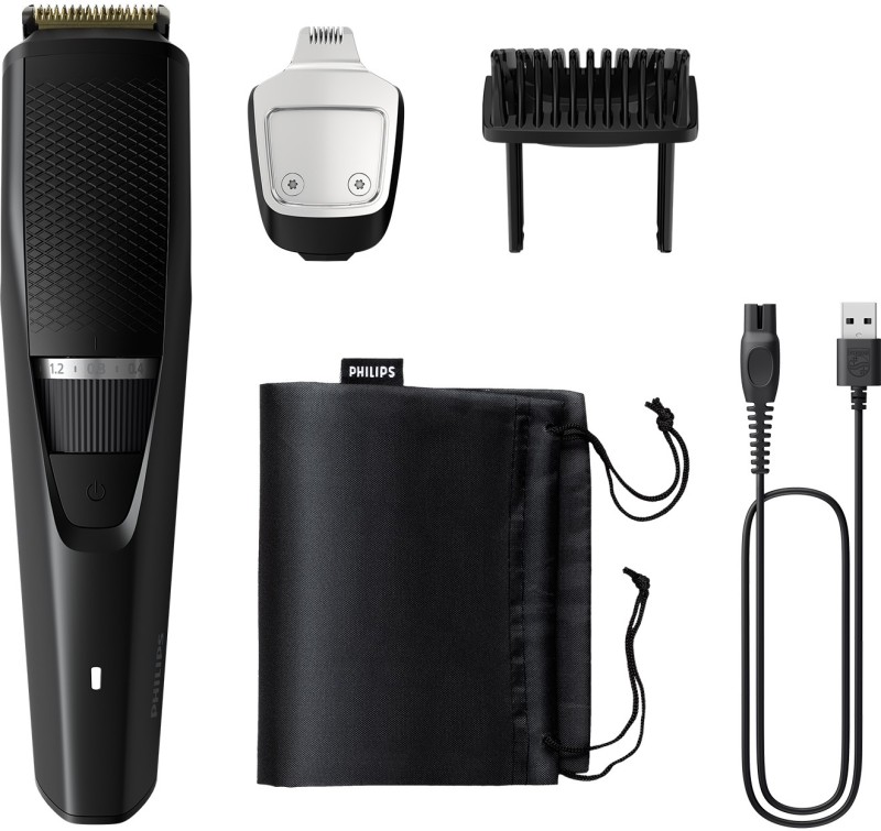 PHILIPS MG3760/33 Trimmer 75 min  Runtime 9 Length Settings(Black)