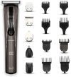 Ikonic Professional 5 in 1 Express Body Groomer 50 min  Runtime 10 Length Settings(Black, Silver)