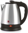 cello Quick Boil Portable Stainless Steel Electric Kettle(1.5 L, Silver, Black)