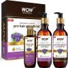 WOW SKIN SCIENCE Rosemary & Biotin Hair Growth Kit | For Healthy Haircare Routine(3 Items in the set)