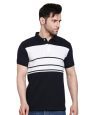 Scott International Men’s Rich Cotton Regular Fit Striper Polo T-Shirt | T-Shirts for Men | Collar T Shirts | Polo T Shirts for Men | Tshirt for Men Stylish | Men’s Tshirt | Half Sleeves T Shirt