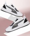 PUMA Puma Men White Black Colourblocked IDP Sneakers Sneakers For Men(Black , 9)