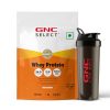GNC Whey Protein Blend With Free Shaker | 2.2 LBS (1KG) | Unflavoured|24 Gm Protein| Digestive Enzyme For Better Digestion | Faster Muscle Recovery | Boosts Strength & Endurance | Zero Added Sugar | Builds Lean Muscles | Formulated In USA | Imported