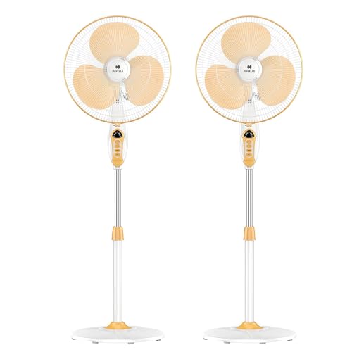 Havells 1200Mm Equs Bldc Motor Ceiling Fan|5 Stars With Rf Remote, 100% Copper,Upto 57% Energy Saving|Eco Active Technology, Flexible Timer Setting, Memory Backup|(Pack Of 1, Bianco Bronze)