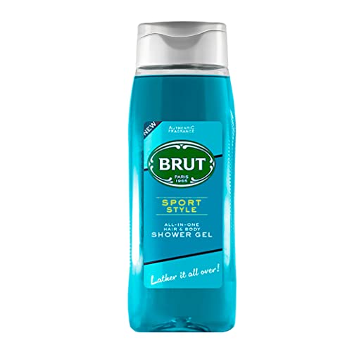 Brut Original ALL-IN-ONE Shower gel for Hair & Body | Body Wash for Men| Authentic Fragrance 500ml