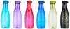 Amazon Brand – Solimo 1 Lt Water Bottle | Multicolor | Set Of 6 (Xing) – Polyethylene Terephthalate