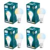 PHILIPS 10-watt LED Bulb | 3 Colors in 1 LED Bulb | Scene Switch Bulb for Home & Decoration | Color: Tunable White, Pack of 4