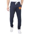 AWG ALL WEATHER GEAR Joggers for Men | Track Pant for Men | Regular Plain Track Pants | Men Stylish Track Pant | Slim Fit Joggers with Zipper Pockets | Men Joggers | Gym Track Pants for Men Blue