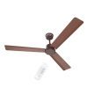 Bajaj Classico Sleek Wood 1200Mm (48″) Bldc Ceiling Fans For Home | Bee 5 Star Rated Energy Efficiency Ceiling Fan | Sleek Compact Design | Wooden Finish | Rf Remote | 2-Yr Warranty | Walnut Wood