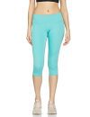 REEBOK Women’s Wor Mesh Capri Tights (Ic9509-M, Semi Classic Teal, M)