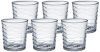 Amazon Brand – Solimo Lana Whisky Glass Set, 285ml, Set of 6, Transparent