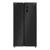 Panasonic 592 L Wifi Inverter Frost-Free Side by Side Refrigerator (NR-BS62MKX1, Black, Stainless Steel Finish)