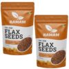 Ramam Flax Seeds 500gm | Natural Raw Flax seeds for Eating | High Dietary Fiber | Rich in Magnesium |Helps in Manage Blood sugar levels & Heart Health | Helps in Hair Growth| Alsi Seeds- 500gm