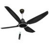 KUHL Brise E4 1320 mm 65% Power Saving BLDC Ceiling Fan | BEE 5 Star Rated & ISI Marked | High Air Flow | 5 Year Warranty on Motor | Free Installation | Black