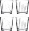 PASABAHCE (Pack of 4) 1204318GP4 Glass Set Whisky Glass(300 ml, Glass, Clear)