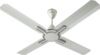 Standard Havells 1200 mm Cruiser ES 4 Blade | 100% Energy saving Ceiling Fan | Higher Air Delivery | (Pearl White Silver,Pack of 1)