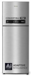 Whirlpool 431 L 2 Star IntelliFresh Convertible Inverter Frost Free Double Door Refrigerator (IF INV CNV 480 ALPHA STEEL-Z, 2S)