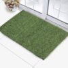 Status Artificial Grass Mat, Floor Mat, Door mat Natural Green (Doormat (12 X 18 inch))