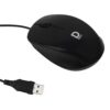 D SELECT Dell Exclusive Wired Mouse DS111-Black with USB Type A Connector, 1200DPi, Lightweight