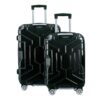 Story@home Trolley Bag Set of 2 Small and Medium Size 20 & 24 inches, Cabin-Check-in Luggage, 3 Digit Secure Combi Lock ABS+PC Tough Material 360° Rotating Wheels,Trolley Bags for Travel, Dark Green