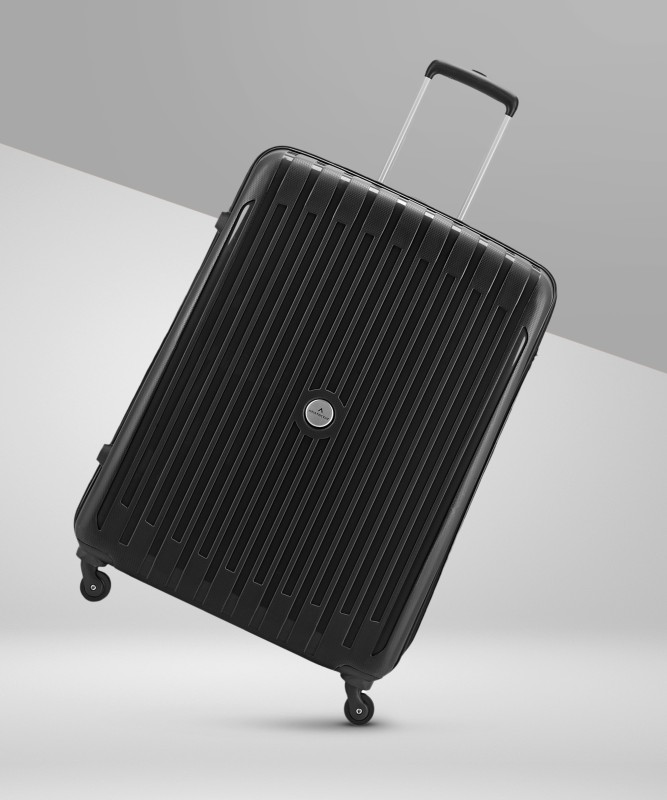 KILLER X-Track-Light-Weight & Durable Polycarbonate Black Hard Luggage Check-in Suitcase 8 Wheels – 28 Inch