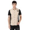 Lee Men’s Fitted Shirt (LMSH001015_Beige Medium)