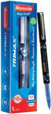 Reynolds Trimax Roller Ball Pen(Ink Color – Blue)