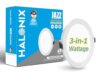 Halonix Jazz Dimmable 15W,8W,2W Multi-Wattage 3-in-1 Ceiling Light for Hall | Cutout- 4 inch| Recessed Ceiling Light | Ceiling Lights for Room | Pack 1