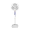 Crompton Wave Plus 400 mm High Speed Pedestal Fan | Adjustable Height | Smooth Oscillation | Superior Air Delivery | 2 Year Warranty | White