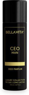 BELLAVITA CEO MAN Premium & Long Lasting Body Perfume DEO Luxury Fragrance For Men 150 ML Body Spray  –  For Men(150 ml)
