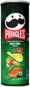 Pringles Potato Chips Peri Peri Flavor Pack of 4, Crispy Snack for Movie & Game Nights Chips(4 x 102 g)