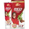Dabur Red Toothpaste – 750g (250gx3) Special Edition Pack |Fluoride Free |Helps in Bad Breath Treatment, Cavity Protection, Plaque Removal | For Whole Mouth Health | Power of 13 Potent Ayurvedic Herbs