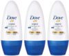 DOVE Original-MoistCream-Deo Deodorant Roll-on  –  For Women(50 ml, Pack of 3)