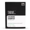ThriveCo Coloring Shampoo | 5-Minute Color + Shine | Ammonia-Free | Natural Black | Hyaplex ™ Technology| 80ml