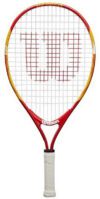 WILSON Us Open 21, Red/Yellow Multicolor Strung Tennis Racquet(Pack of: 1, 186 g)