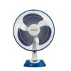 Polycab Aery 400mm Oscillating Table Fan For Home, Office | Aerodynamic Blades with cutting edge design | 100% Copper Winding Motor | 2 Years Warranty【Sky Blue】