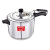 Prestige Nakshatra Plus Svachh Aluminium Straight Wall Inner Lid Pressure Cooker – Silver, 5 L, 5 Liter