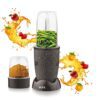 NUTRI BLENDER Grinder by Echt, NB4s 450 Watt,2 Multi purpose Jars for juices, smoothies, shakes, chutneys and dry masala; The Long Jar (500ml) & the Short Jar (300ml) 2 years warranty, Black Splatter