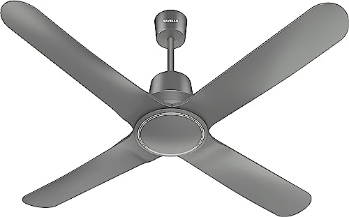 Havells 1200mm Efficiencia Prime BLDC Motor Ceiling Fan | 5 Star with Remote, 100% Copper | Upto 53% Energy Saving, High Air Delivery, 2 Year Warranty, Inverter Friendly, Timer | (Pack of 1, Brown)