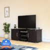 Flipkart Perfect Homes Riobo Engineered Wood TV Entertainment Unit(Finish Color – Melamine Wenge, Knock Down)