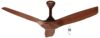 Havells 1200Mm Stealth Wood I Es Ceiling Fan|High Air Delivery,Energy Saving,100% Pure Copper Motor|Auto Modes,Premium Special Finish Iot Fan,Timer Setting|(4 stars,Pack Of 1,Walnut Cola Chrome)