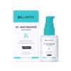 BELLAVITA Niacinamide Face Serum | 10% Niacinamide, 0.5% Alpha Arbutin & Hyaluronic Acid | Treats Pigmentation | Repairs Skin Barrier | pH Balanced | Non-Irritating | Non-Sticky | Brightening Formula For Men and Women | 30 ml